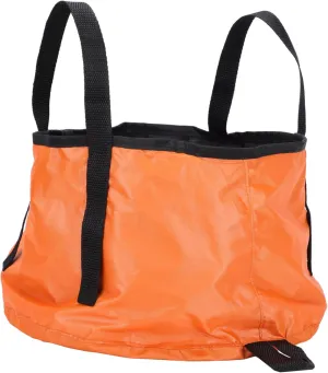 Collapsible Camping Basin Set Portable Folding Water Container for Travel Double Handles Durable Polyester