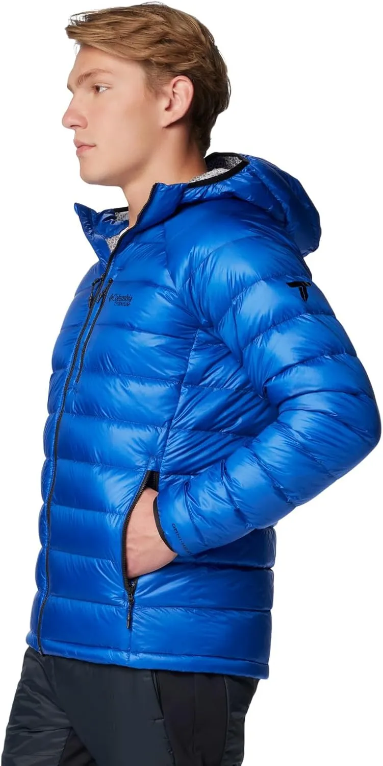 Columbia mens Arctic Crest Down Hooded Jacket