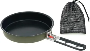 Cooking Pot Nonstick Camping Frying Pan Outdoor Energy Saving Quick Heating Pot