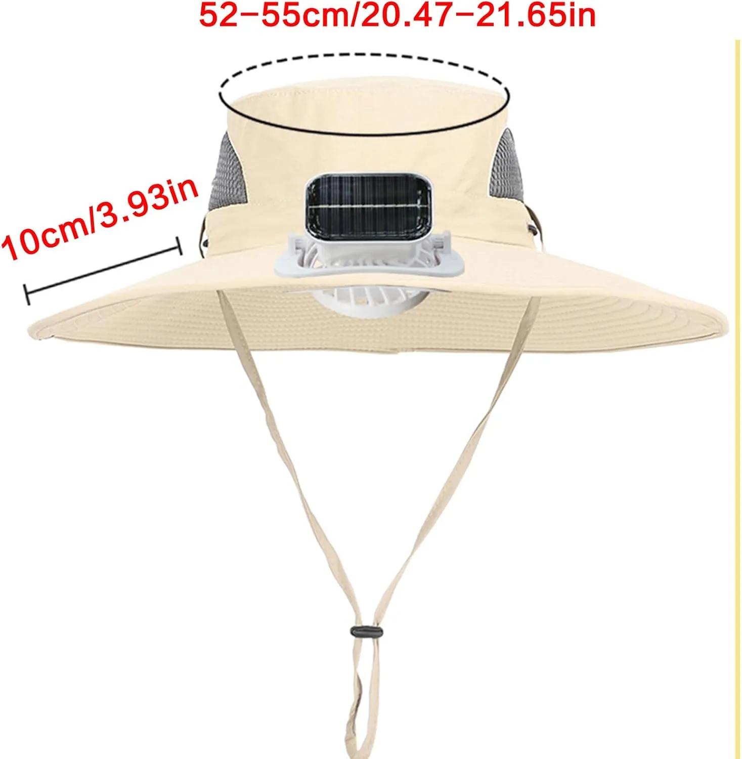 Cooling Fan Hat for Kids 3-12Years Quick Drying Solar Powered Fan Caps Sun Protective Hat Children Solar Fan Fishing Hat