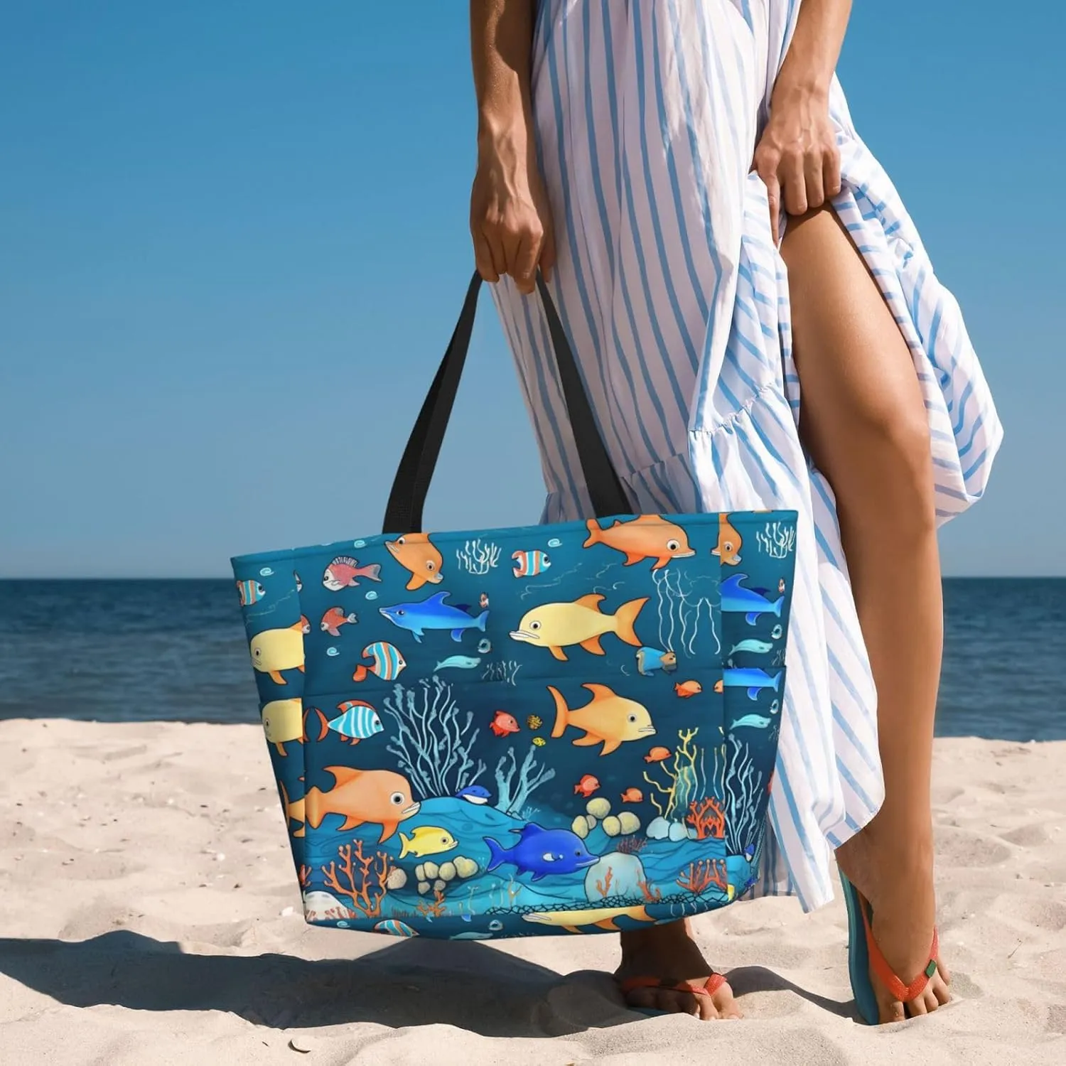 Cosmic saturn portable travel bag large capacity luggage bag beach bag dry and wet separation gym bag lightweight