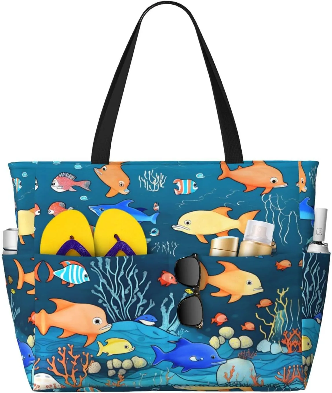 Cosmic saturn portable travel bag large capacity luggage bag beach bag dry and wet separation gym bag lightweight