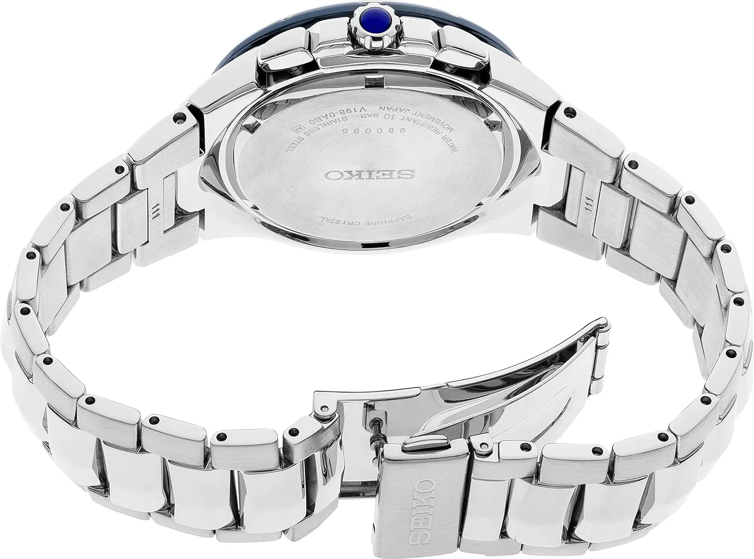 Coutura Men's Solar Perpetual Calendar Alarm Chronograph Watch