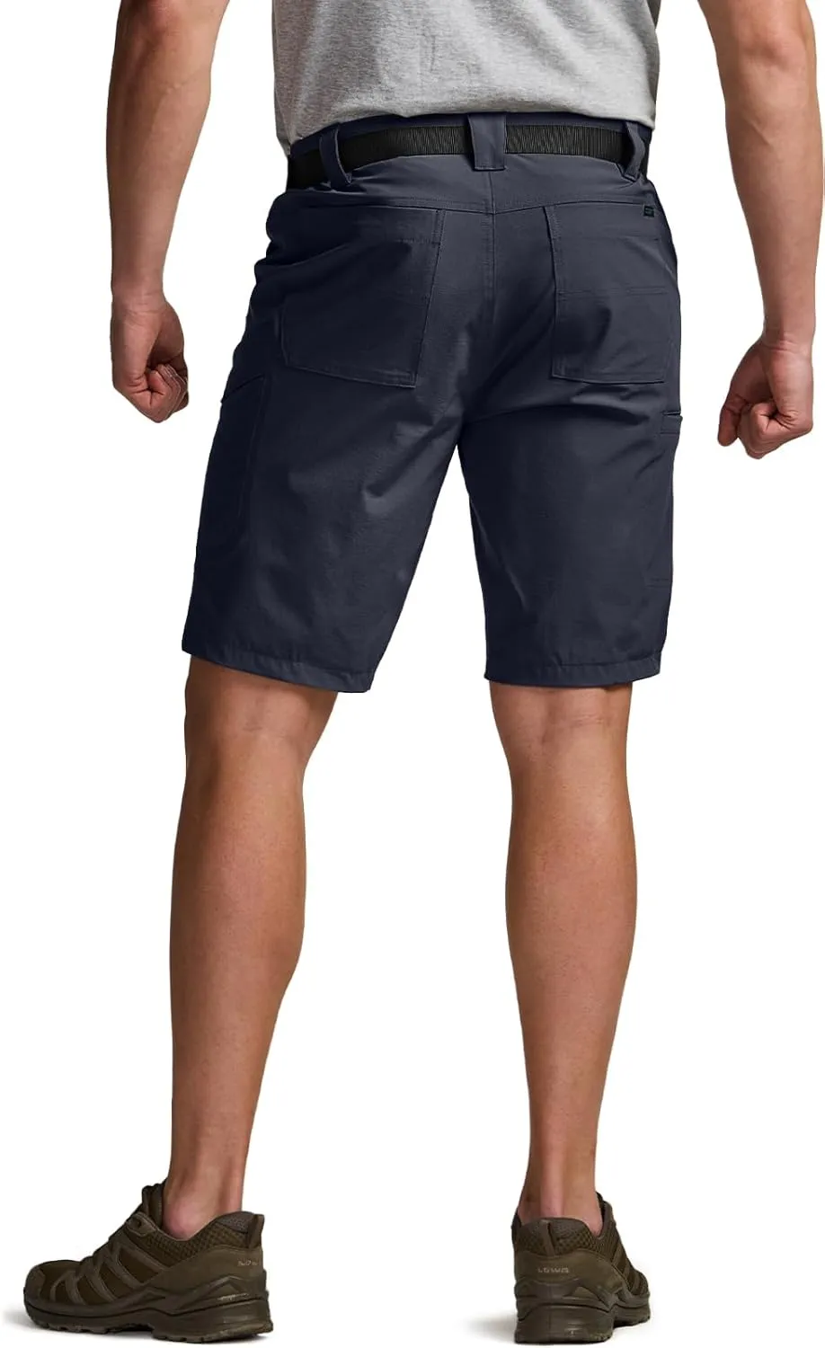CQR Men's Quick Dry Stretch Hiking Cargo Shorts, Lightweight Water Resistant Tactical Casual, Golf & Outdoor with Pockets