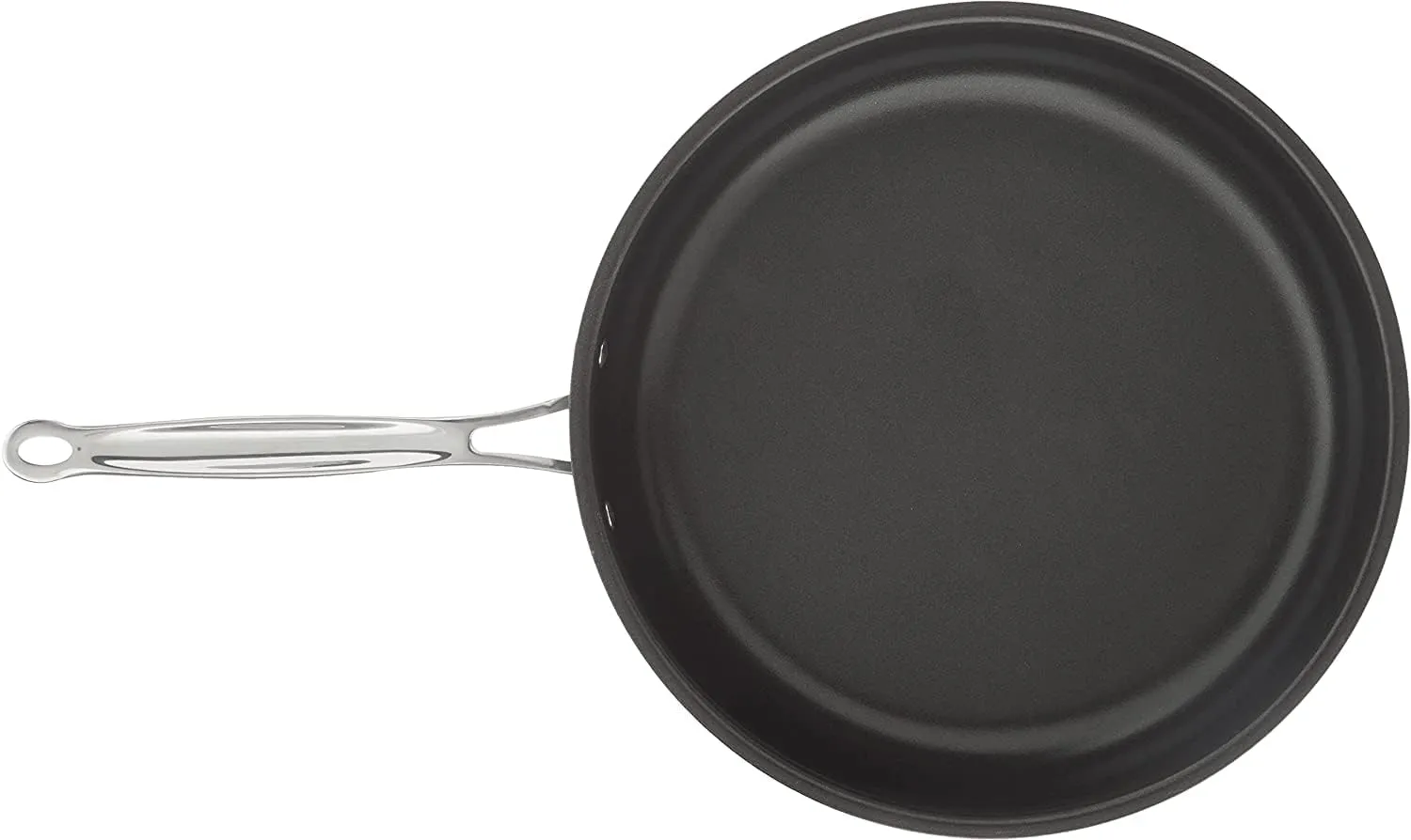 Cuisinart 11-Piece Nonstick Cookware Set, Black, 55-11BK & 12-Inch Deep Fry Pan w/Cover, Chef's Classic Nonstick Hard Anodized Collection, 622-30DFP1