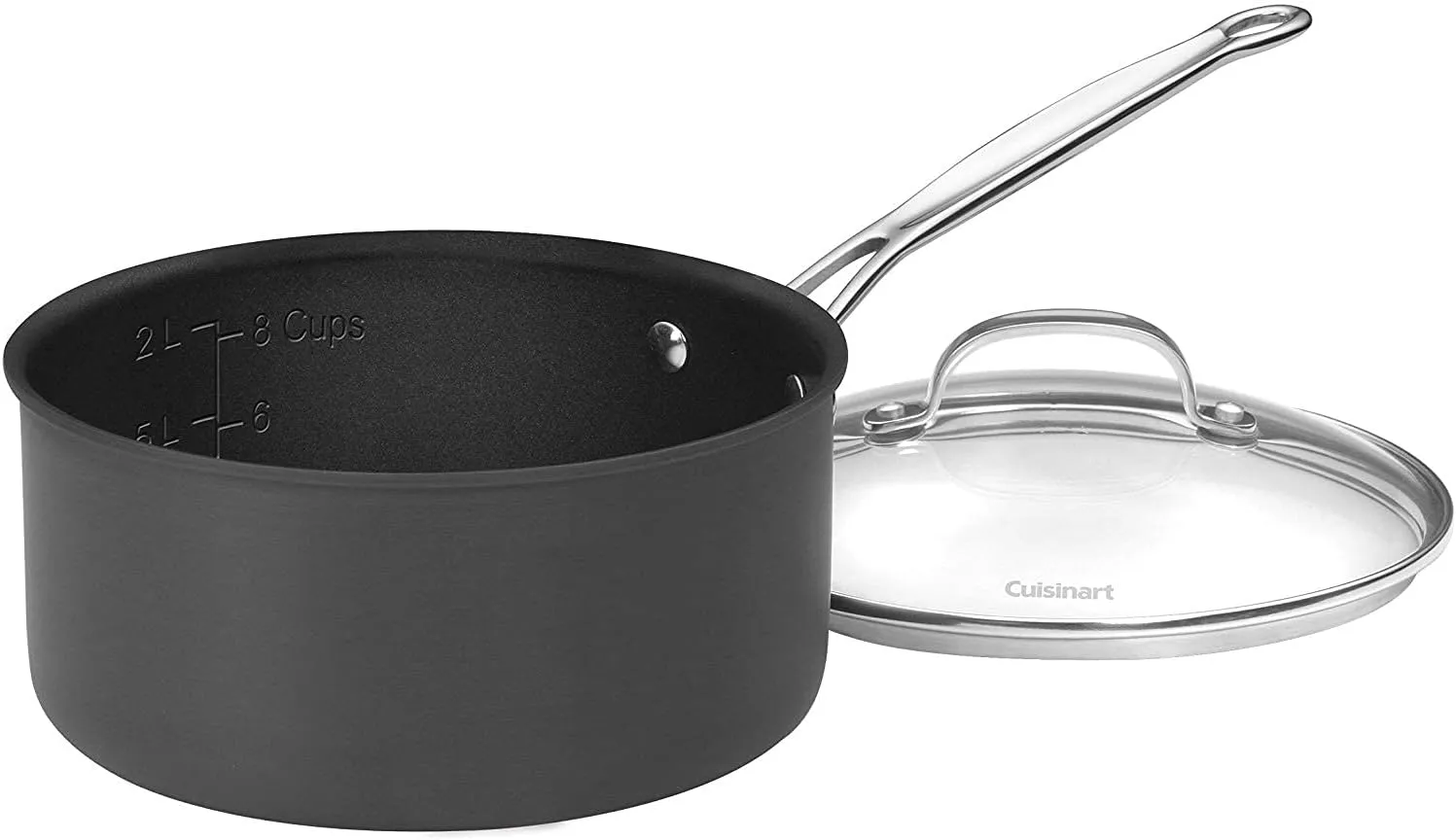 Cuisinart 66-10 Chef's Classic 10-Piece Cookware Set Nonstick-Hard-Anodized