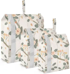 Cute Koala Travel Storage Bag with Lanyard - Portable Lightweight Classified Storage Bag with Zipper, Dust and Waterproof Travel Packing Cube for Suitcase,3 Pieces