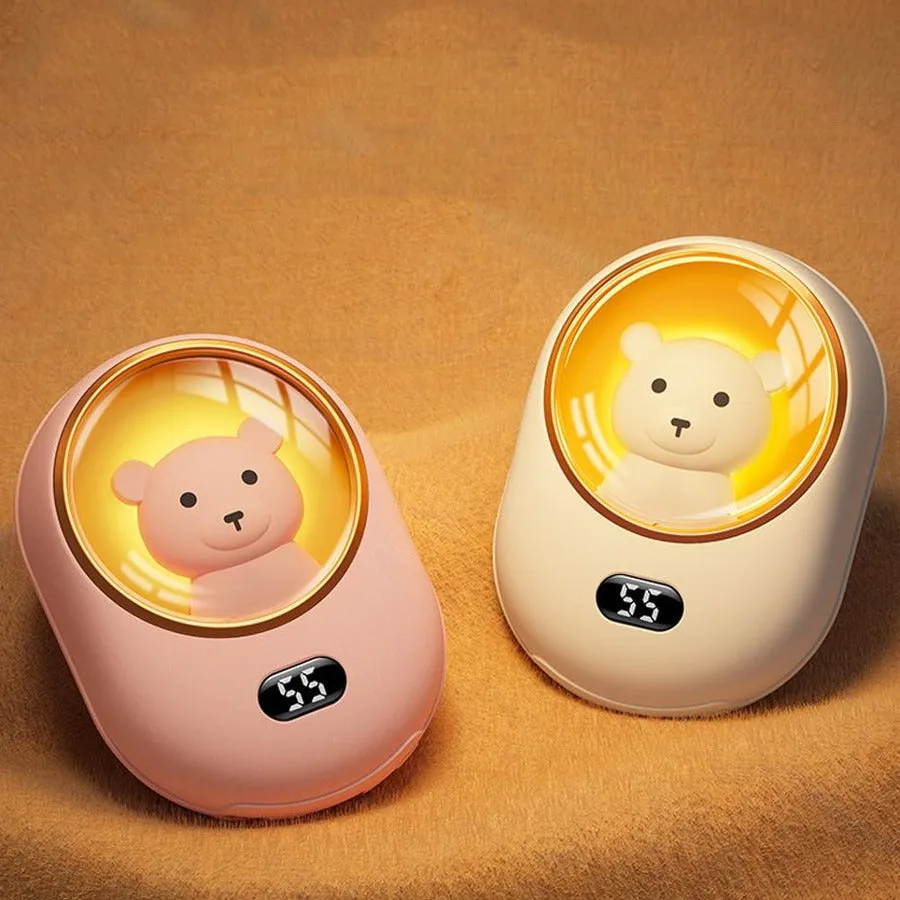 Cute Teddy Hand Warmer and Power Bank