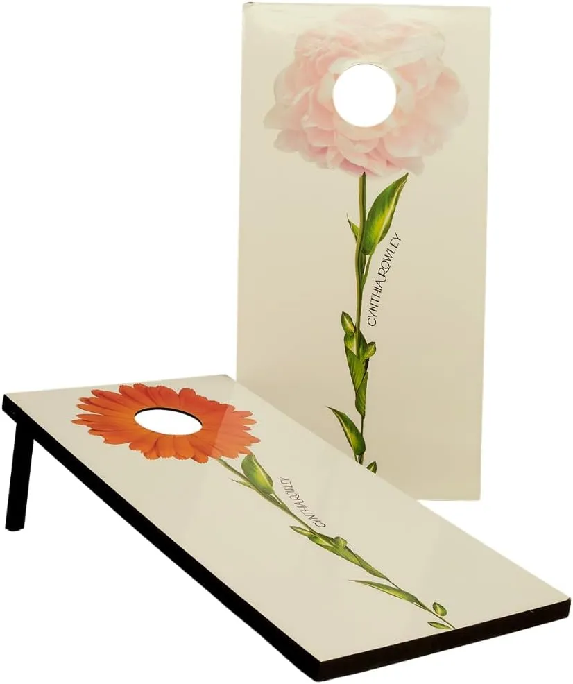 Cynthia Rowley Bloom Cornhole Boards