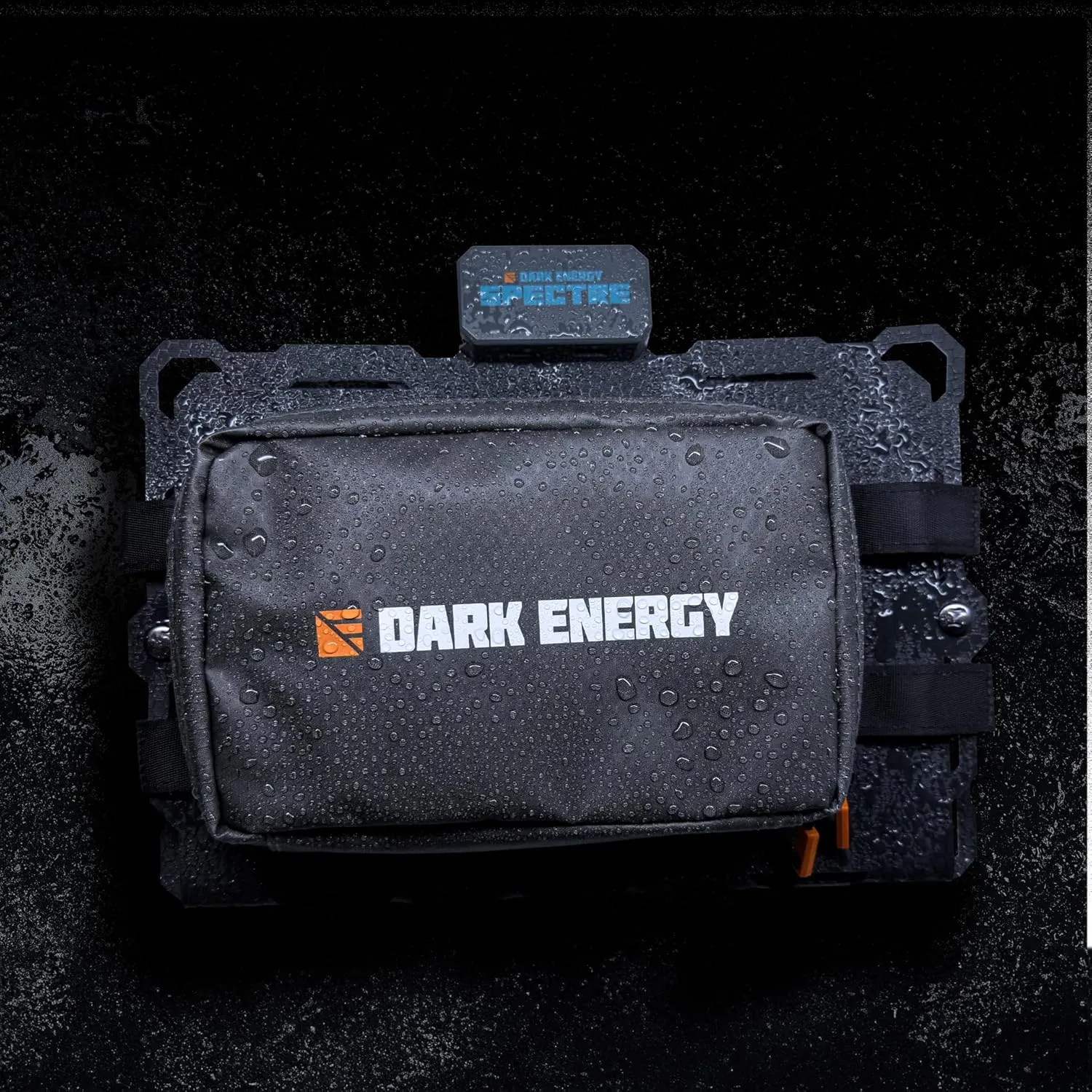 Dark Energy Spectre 8W Folding Solar Panel with Water-Resistant Molle Travel Bag for Electronics | Charge Any Device, Anywhere, Anytime via Solar Panel or Signature Series Wall and Car Adapters
