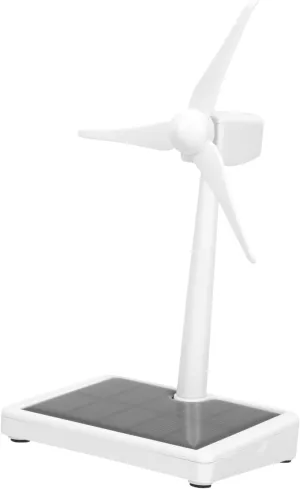 DIY Solar Windmill Model Assembled Rotating for Scientific Experiments Portable Design for Engaging Educational Tool for Intellectual Development