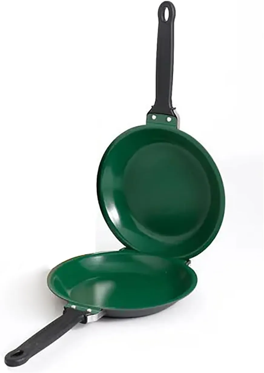 Double Sided Frying Pan Nonstick Folding Breakfast Pan Pancake Cake Fried Egg Pan Kitchen Cookware Tools Kitchen Accessories