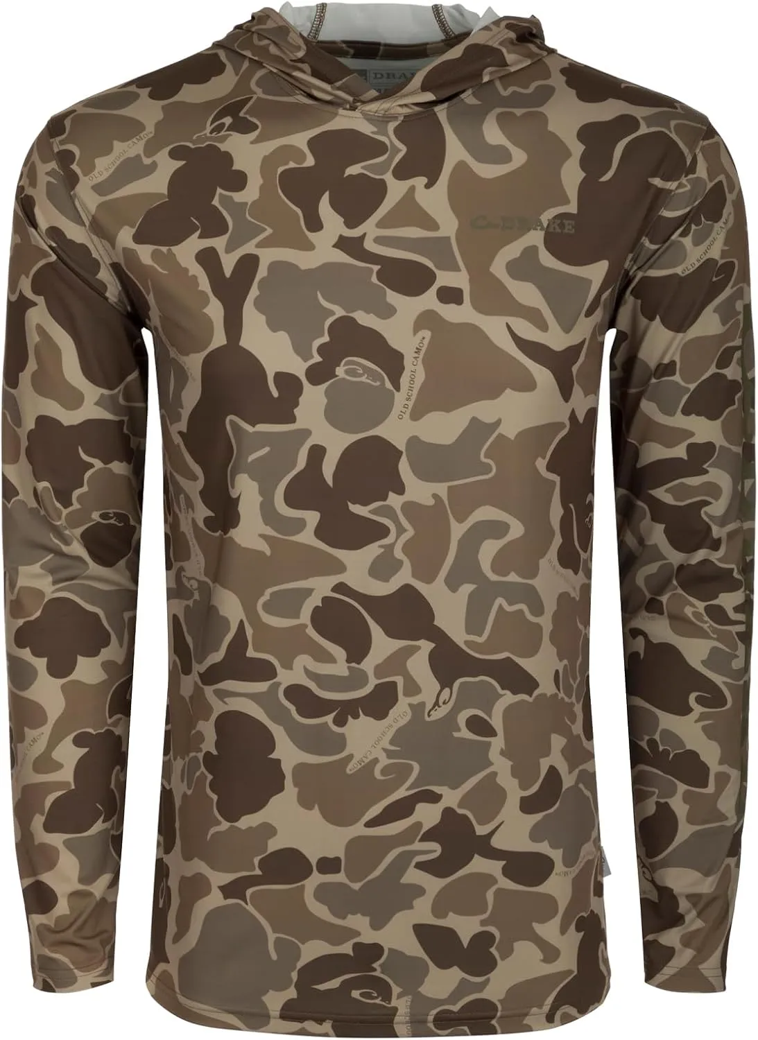 Drake Waterfowl Men's Performance Hoodie - Lightweight Breathable Sun Protection Quick-Dry Moisture-Wicking Active Sweatshirt