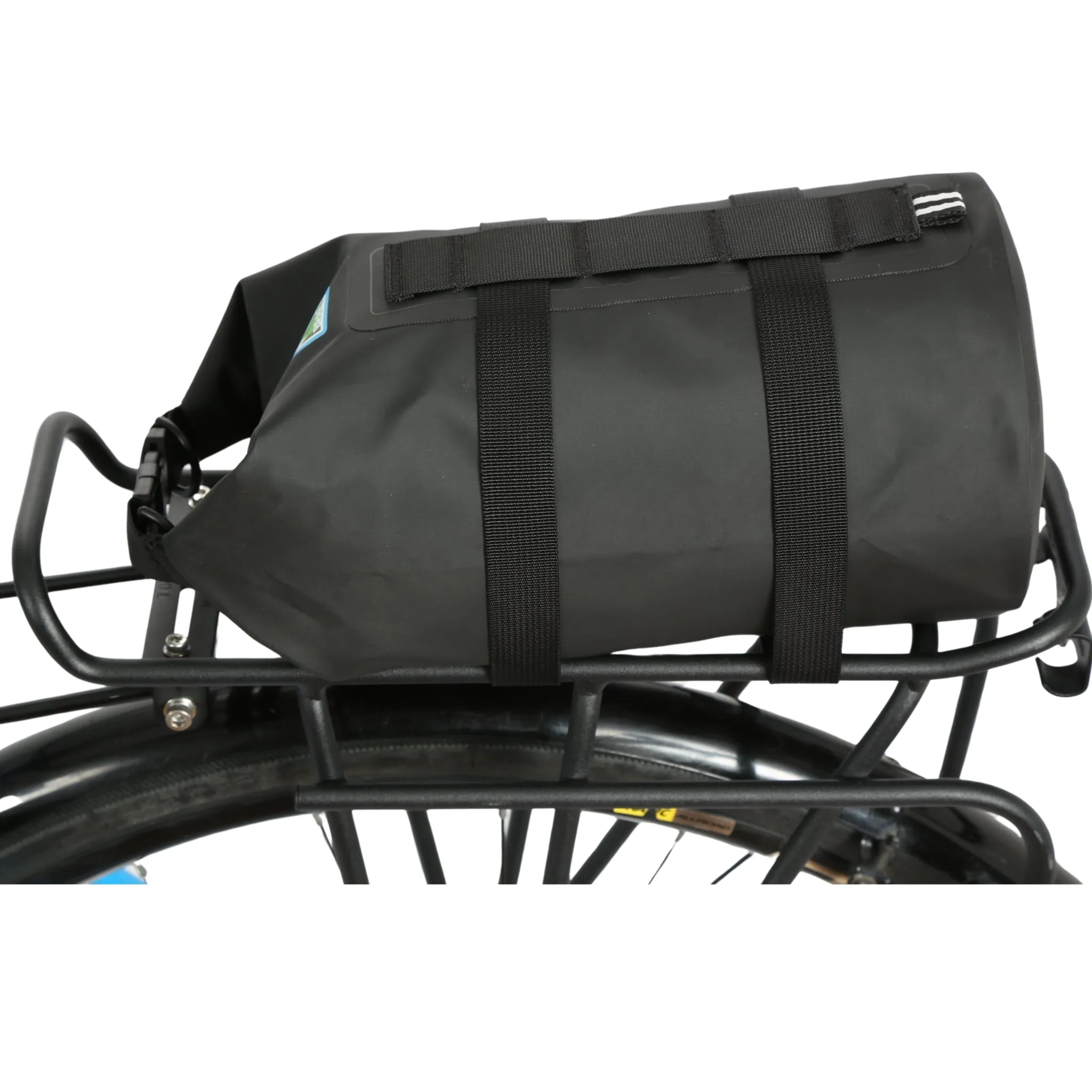 Drookit 5.5L Waterproof Anywhere Dry Bag with Straps for Bikepacking - Black