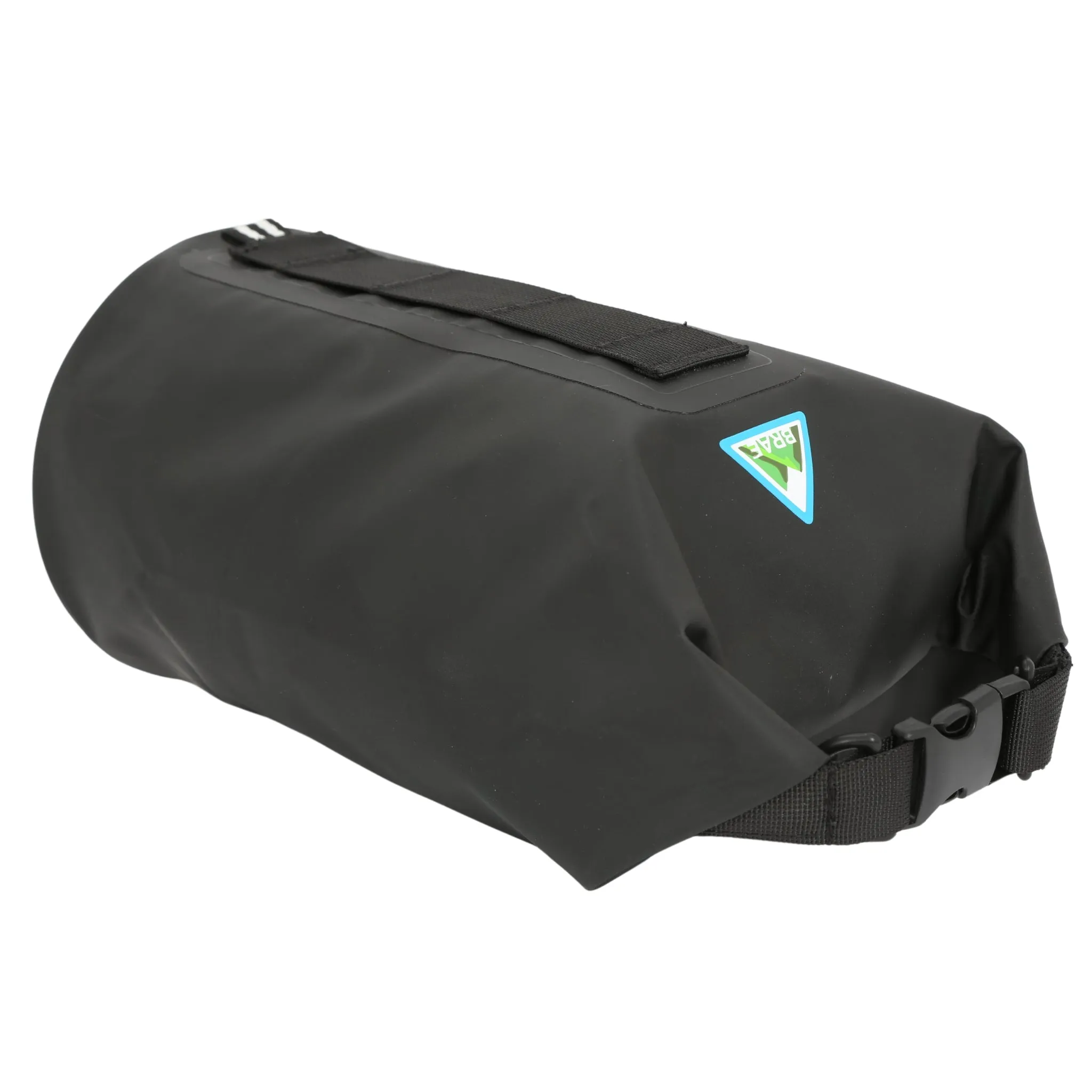 Drookit 5.5L Waterproof Anywhere Dry Bag with Straps for Bikepacking - Black