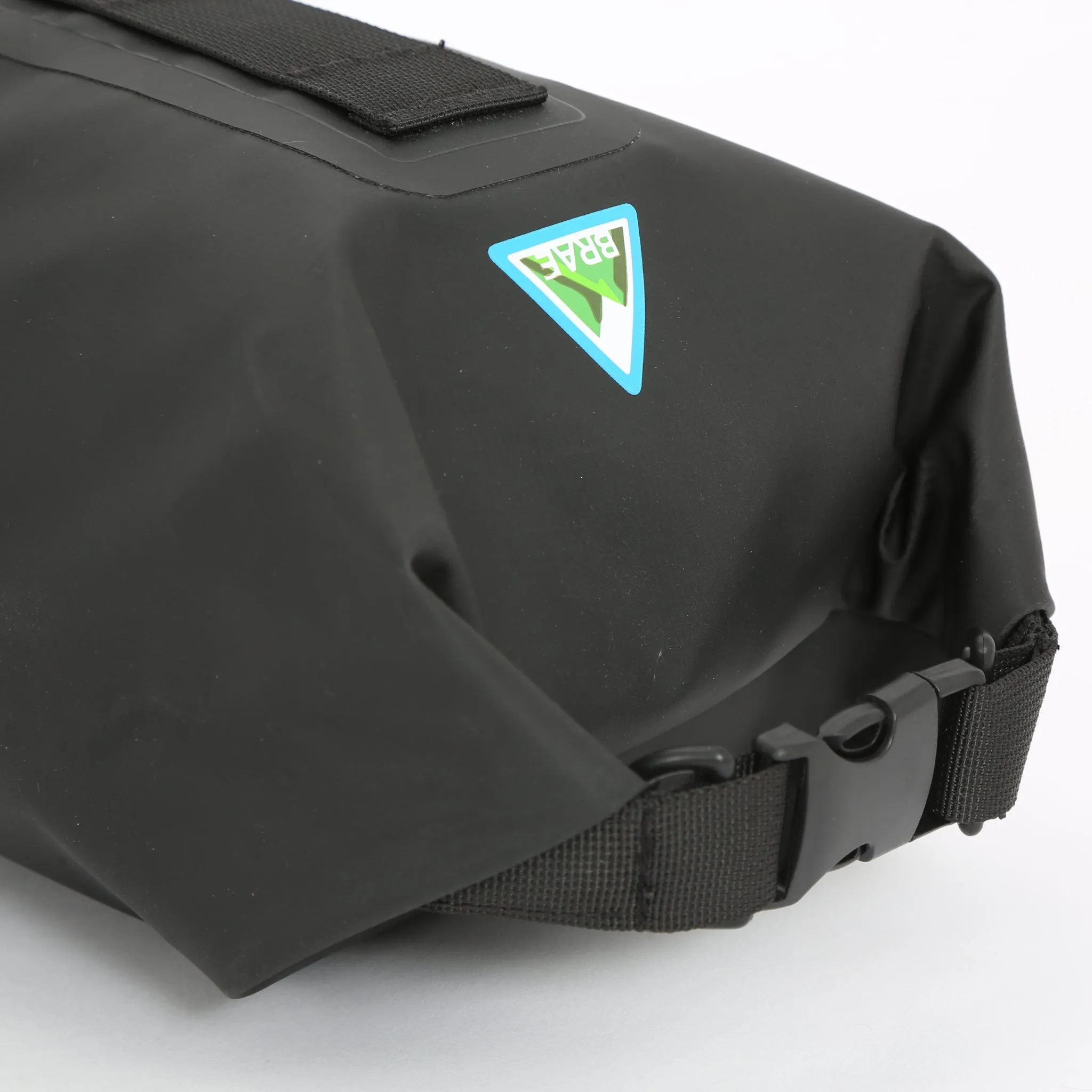 Drookit 5.5L Waterproof Anywhere Dry Bag with Straps for Bikepacking - Black