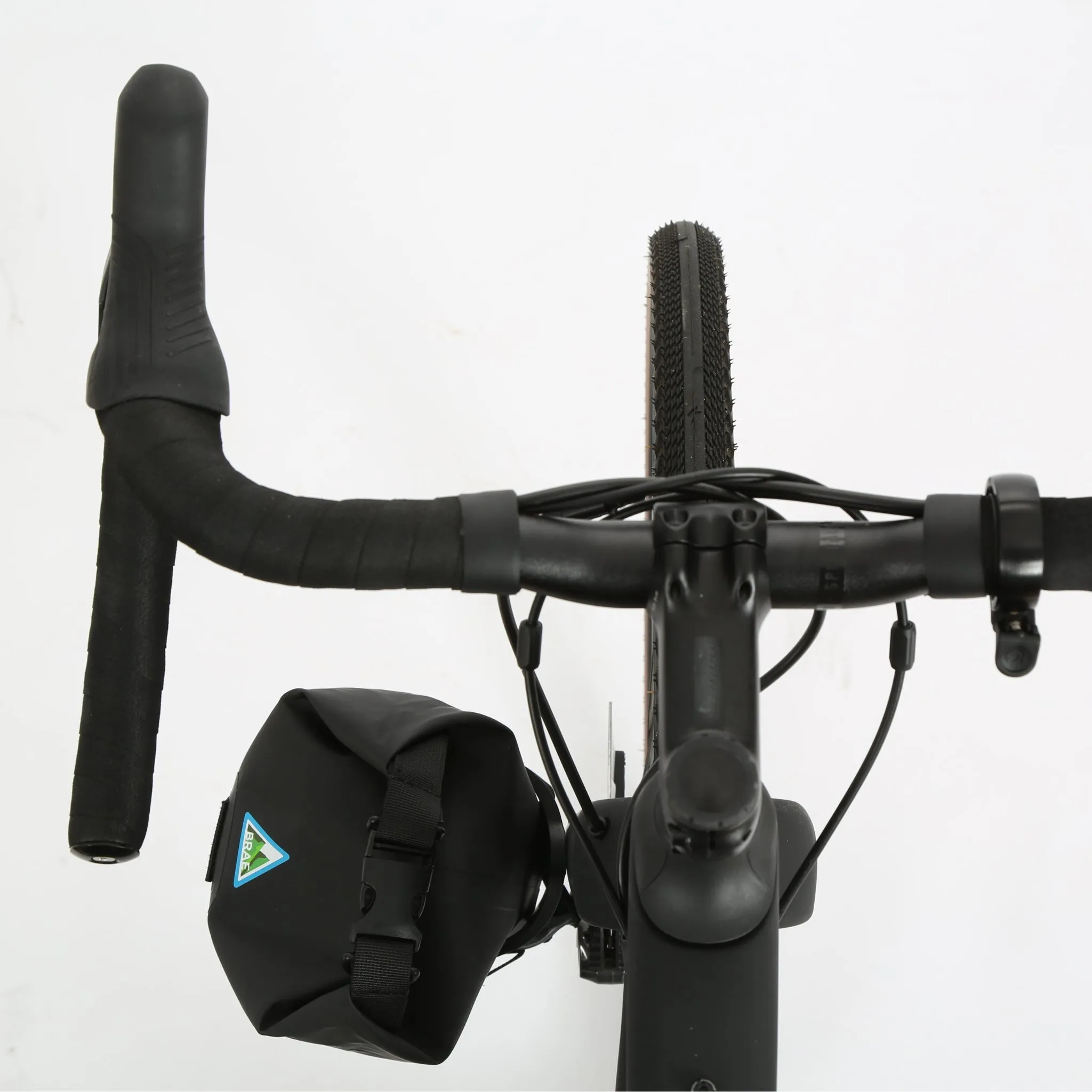 Drookit 5.5L Waterproof Anywhere Dry Bag with Straps for Bikepacking - Black