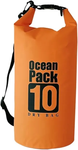 Dry Bag Backpack Waterproof Shoulder Bag Swimming Bag Camping Bag Stream Tracing Bag Drifting Barrel Floating Bag PVC High Waterproof High Frequency Seaming Outdoor Sports Bag for Men/Women