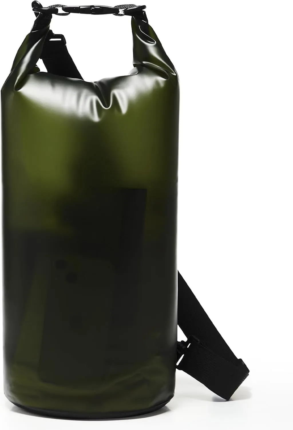 Dry Bags for Kayaking Waterproof, 5L/10L Dry Storage Bag, Lightweight Roll Top Wet Bag for Swimming, Boating, Fishing, Travel, Camping & Beach (Green)