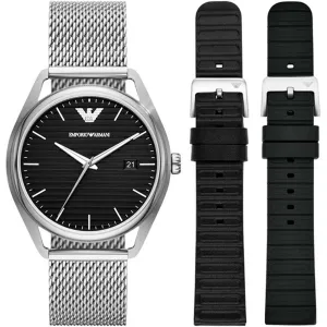 EMPORIO ARMANI SET WATCH AND STRAP