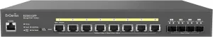 EnGenius Cloud 10 Gigabit ECS5512FP 8-Port PoE   Switch with 420W Budget, 4 SFP  Uplink Ports