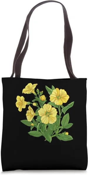 Evening-Primrose On A Bush Tote Bag