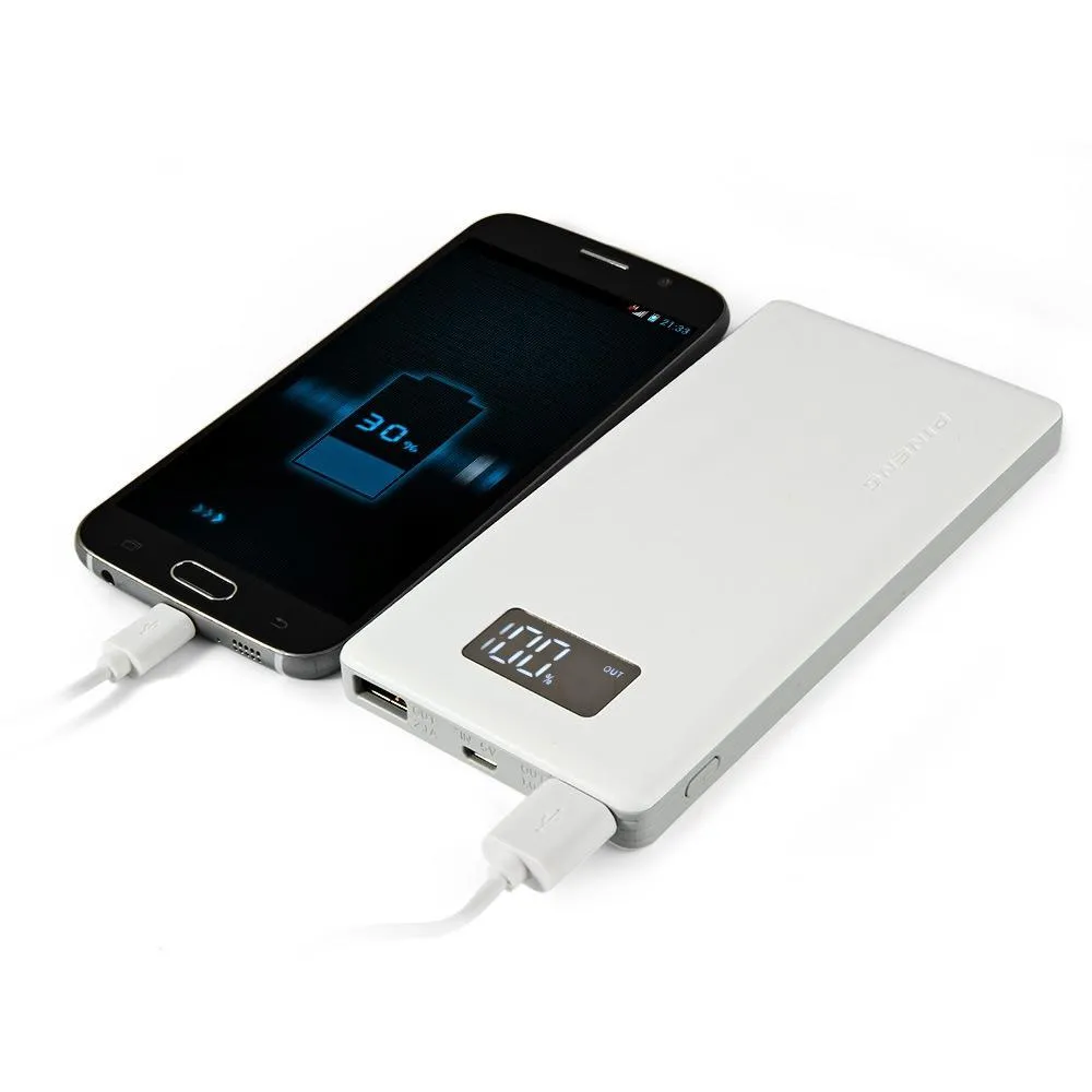 External iPhone Power Bank with LED Display