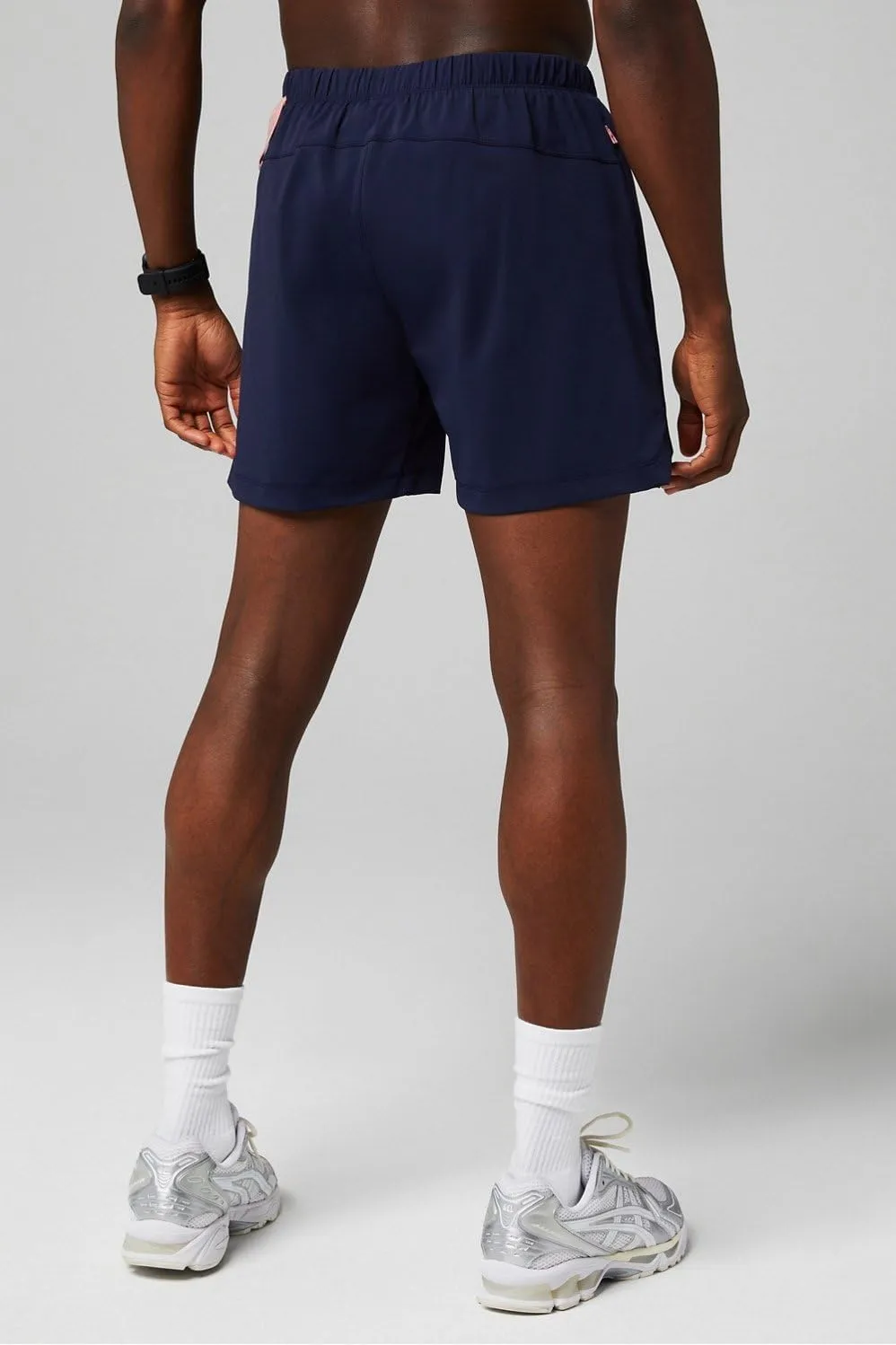 Fabletics Men's The One Short (Lined), Training, Swimming, Lightweight, Quick-Dry, Zip Pocket, Stretch Woven