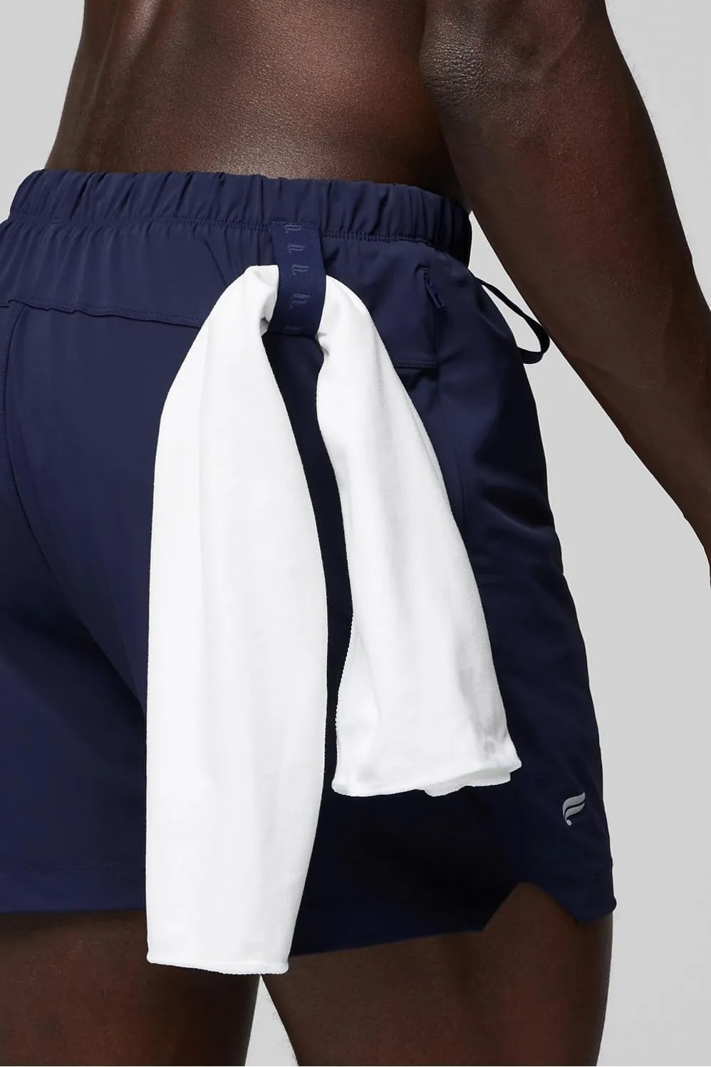 Fabletics Men's The One Short (Unlined), Training, Swimming, Lightweight, Quick-Dry, Zip Pocket, Stretch Woven