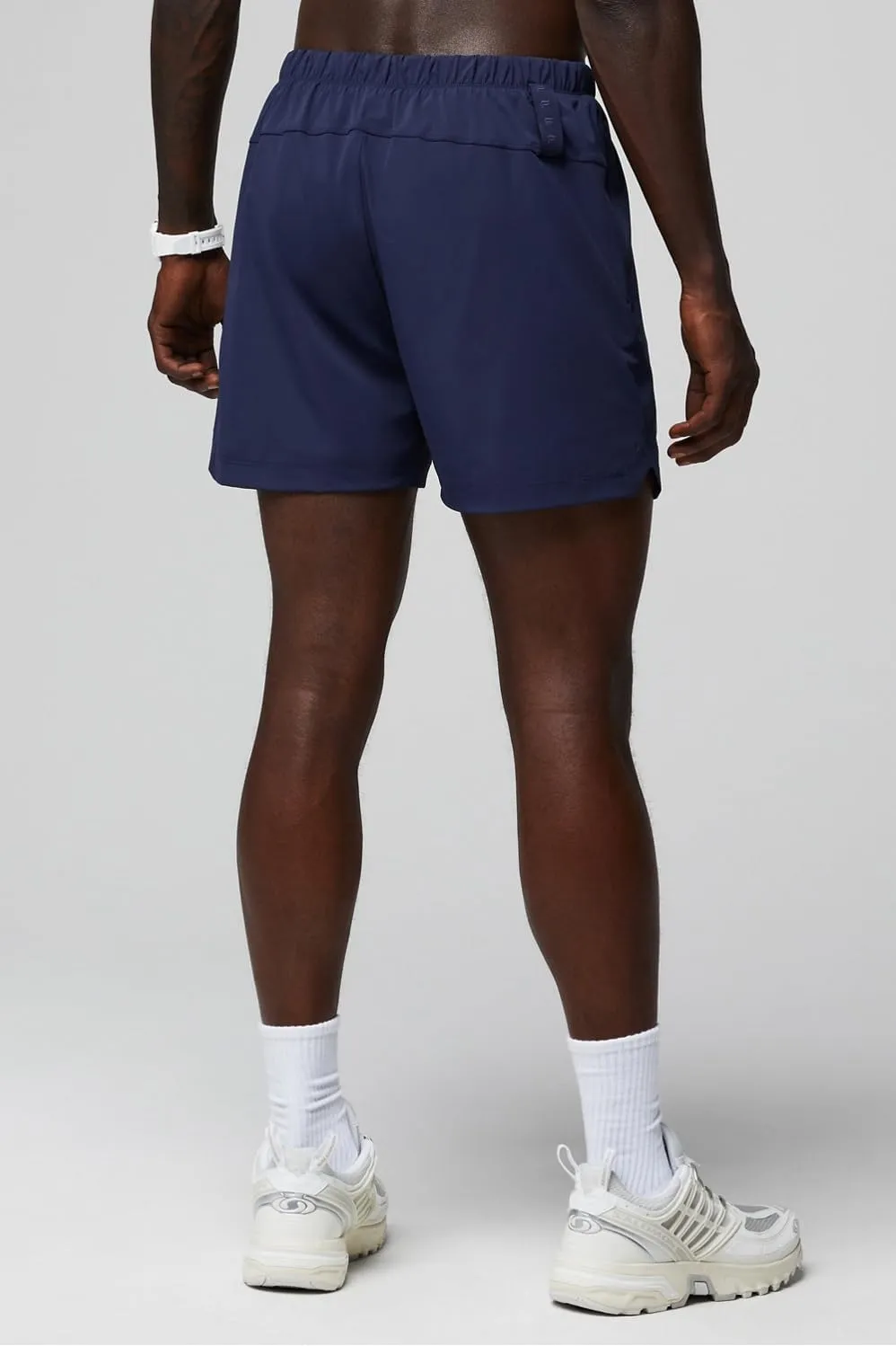 Fabletics Men's The One Short (Unlined), Training, Swimming, Lightweight, Quick-Dry, Zip Pocket, Stretch Woven