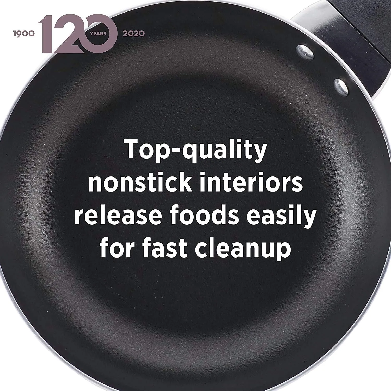 Farberware Dishwasher Safe Nonstick Cookware Pots and Pans Set, 15 Piece, Black,21806