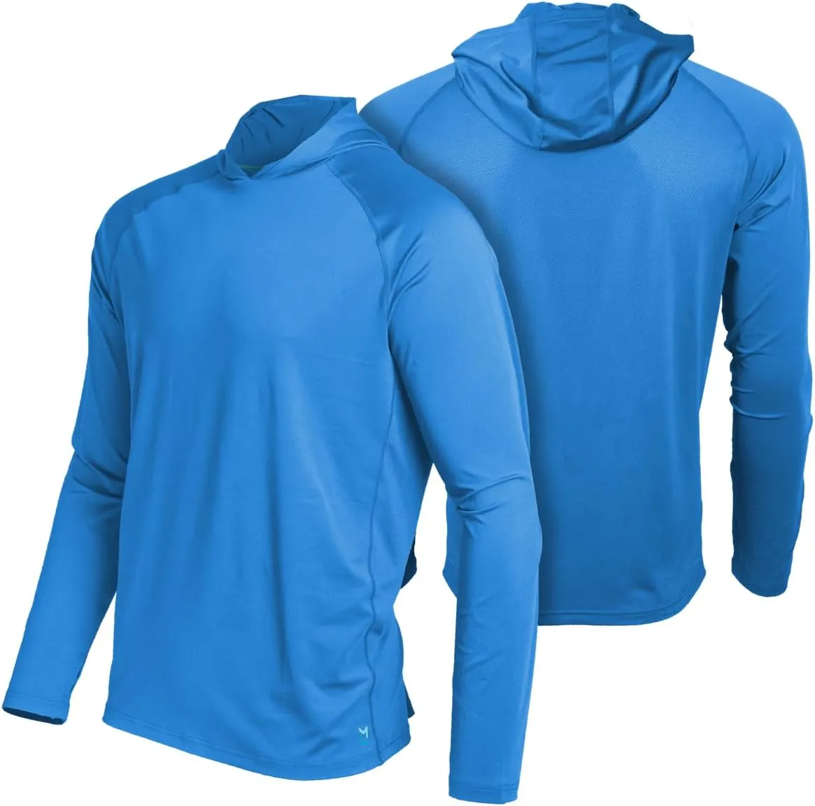 Fieldsheer Men's Cooling Hoodie LT, Long Sleeve Quick Dry Lightweight Hooded Shirt LT