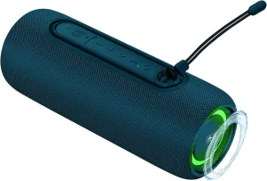 Fisher Portable Bluetooth Speaker with IPX5 Waterproof Speaker, 14W Bluetooth Stereo, 8H Playtime, LED Lights, TWS, BT 5.3, Built-in Mic, Hands Free Calling, Wireless Electronics, Home & Outdoor