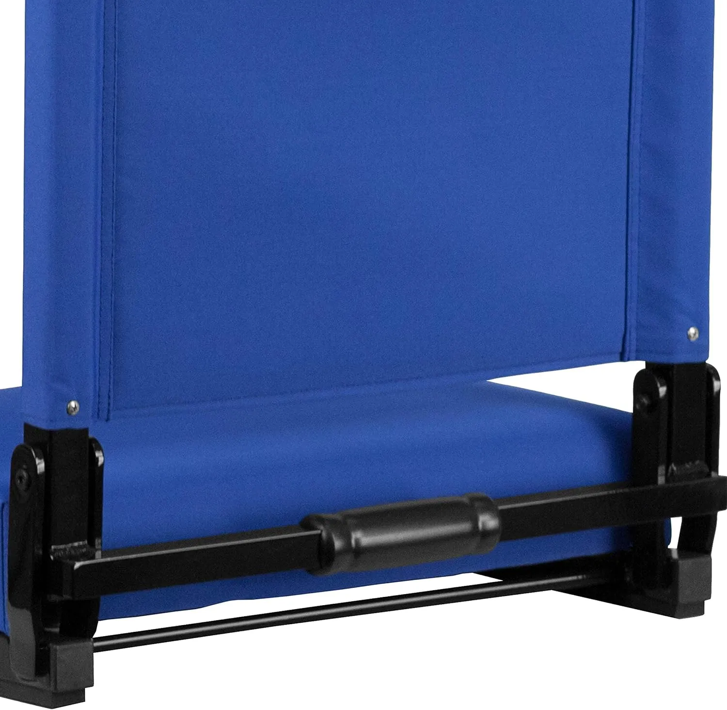 Flash Furniture Grandstand Portable Stadium Seat for Bleachers or Benches, Folding Padded Stadium Chair with Carrying Handle, 500 lb. Weight Capacity, Blue