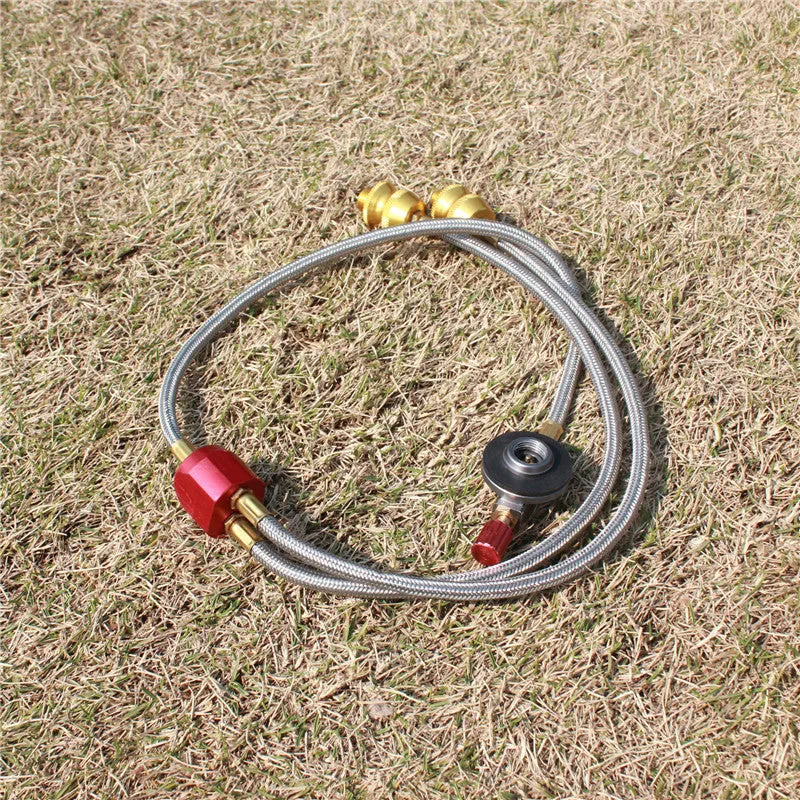 Flat Gas Tank Two-in-one Transfer Trachea Camping Accessories