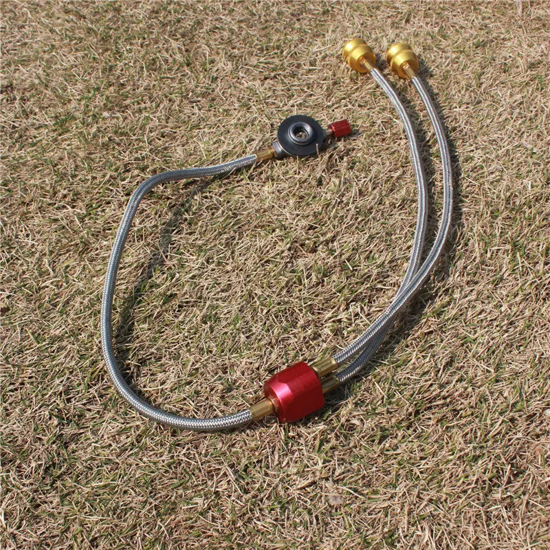 Flat Gas Tank Two-in-one Transfer Trachea Camping Accessories