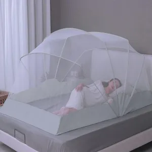 Foldable Mosquito Net with Easy Installation Pop-up Mosquito Nets Suitable for Travel Camping Indoor/Outdoor Use (Color : Grey, Size : 160 Wide) (Green 135 Wide) (Green 135 Wide)