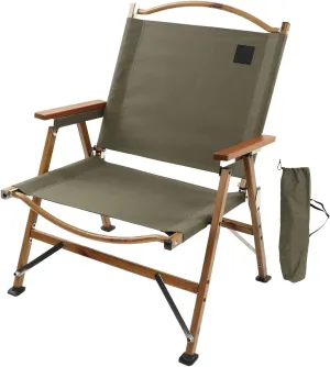 Folding Camping Chair, Portable Folding Chair with Handrail, Ultra Light Lawn Chair, 120KG Load Bearing Heavy Duty Chairs for Sports Patio Garden Beach Fishing