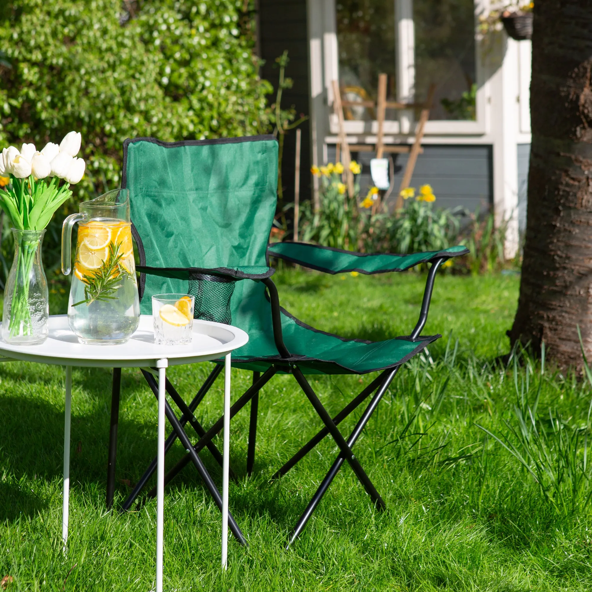 Folding Canvas Camping Chair