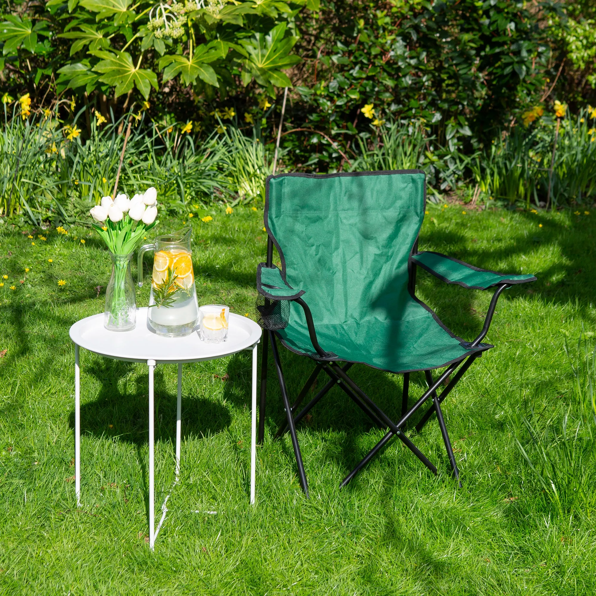 Folding Canvas Camping Chair