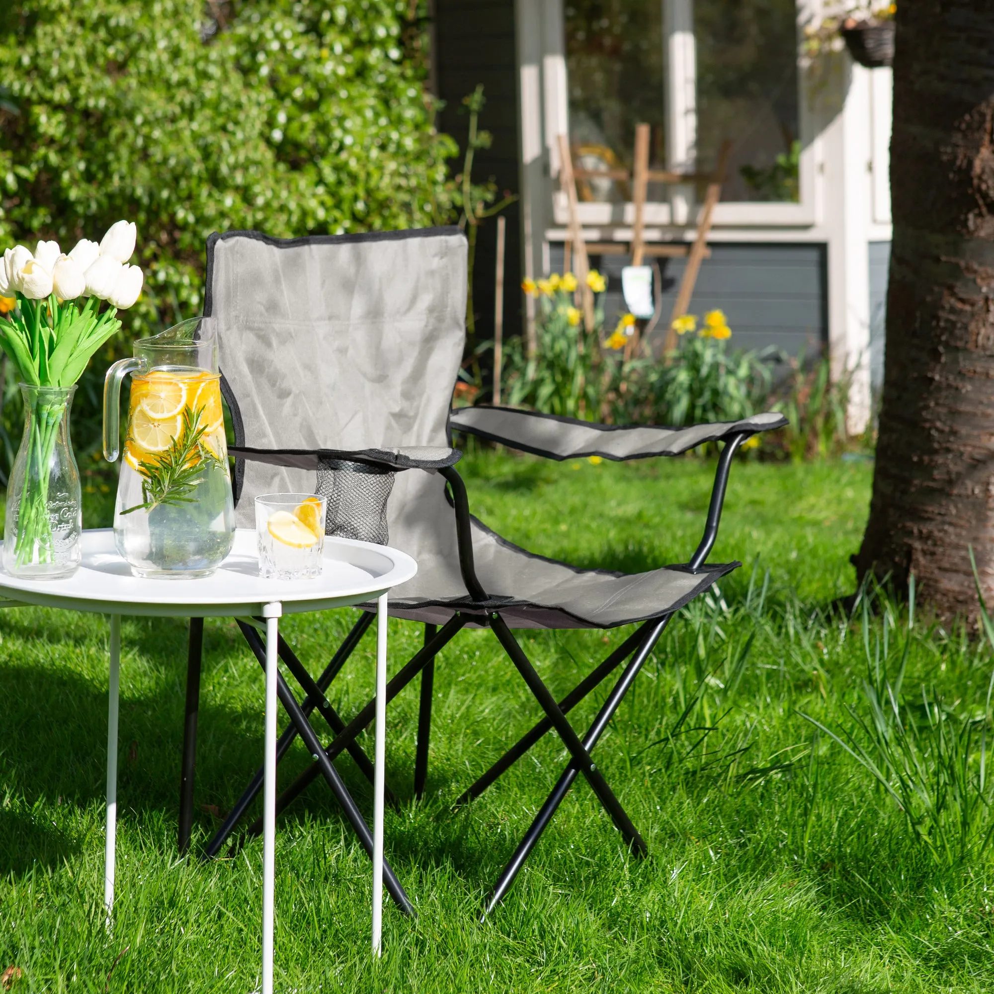 Folding Canvas Camping Chair