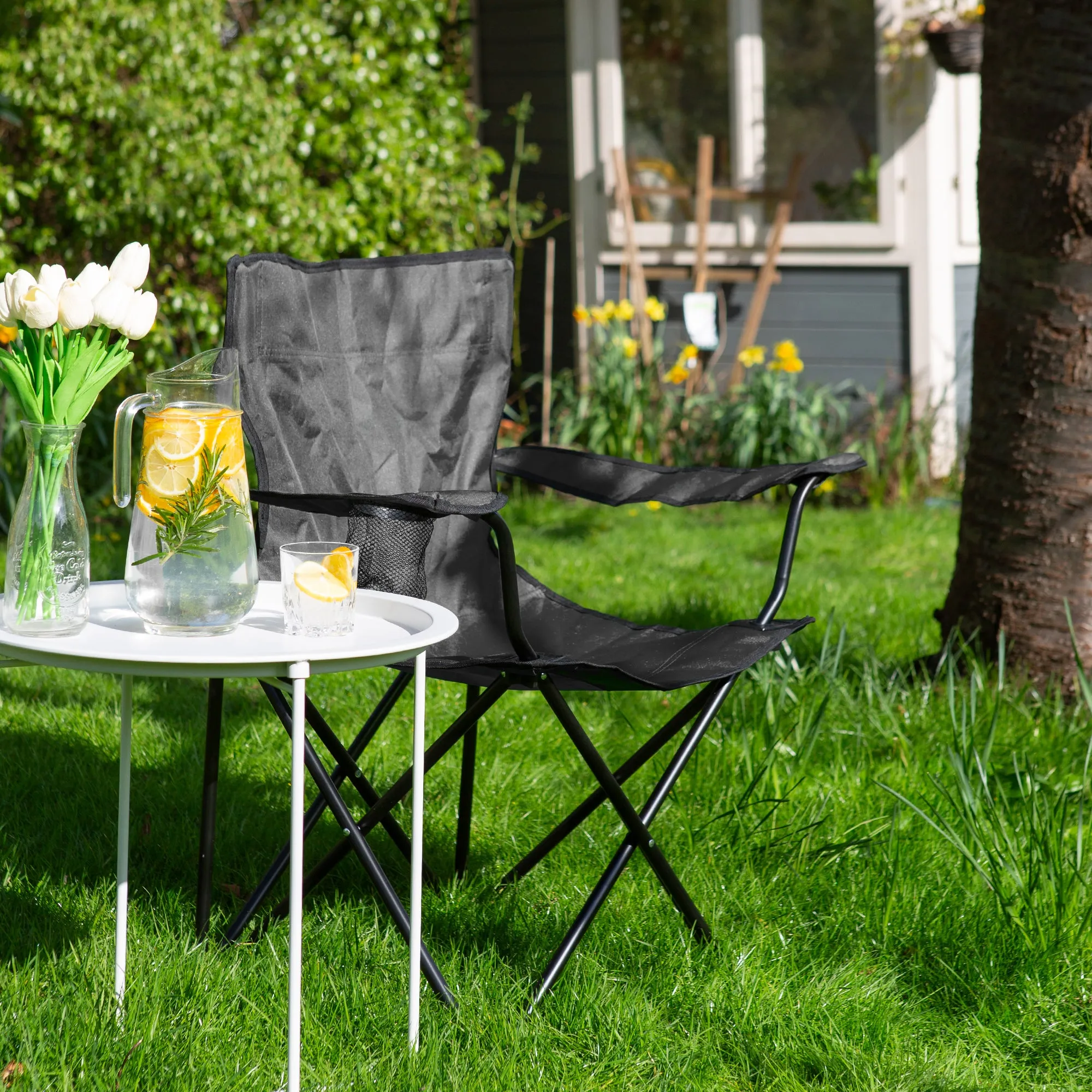 Folding Canvas Camping Chair
