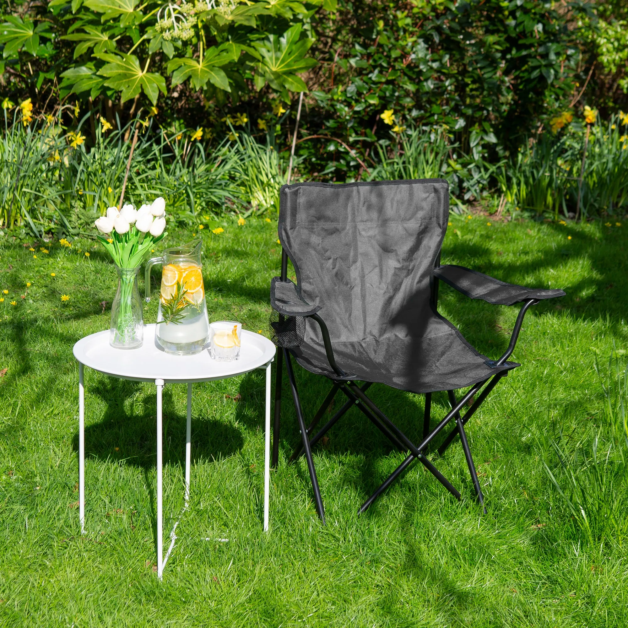 Folding Canvas Camping Chair