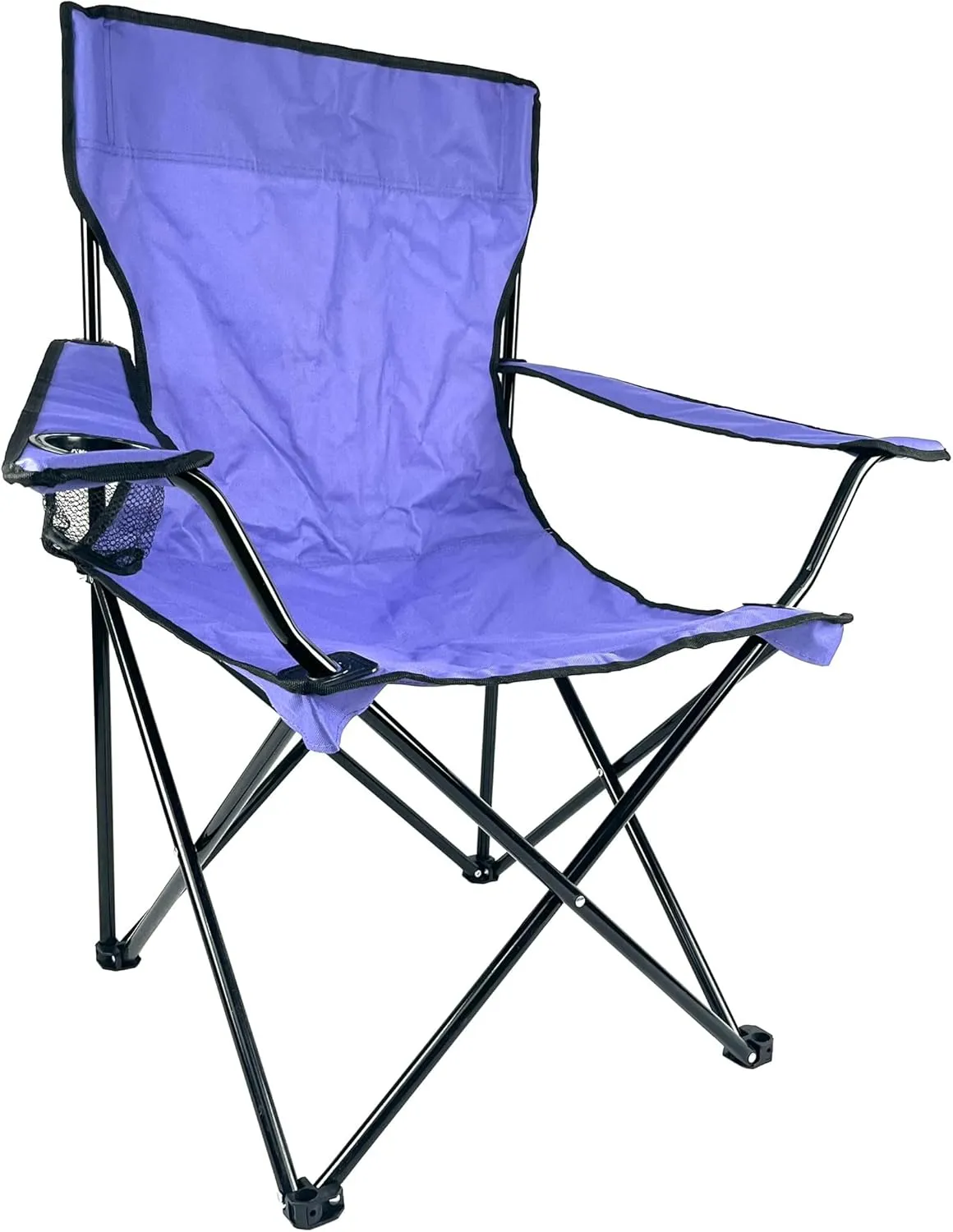 Folding Portable Outdoor Camping Chair[Large] (Purple)