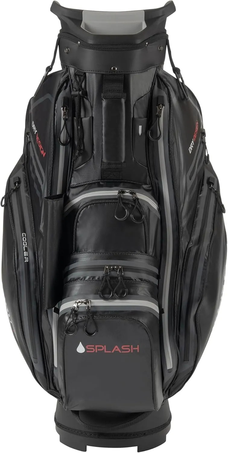 Founders Club Splash Waterproof Golf Cart Bag Ultra Dry for Rainy Days on The Golf Course Light Weight 14 Way Full Length Divider Plus External Putter Tube and Rain Hood