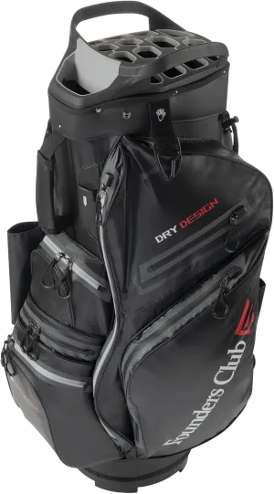 Founders Club Splash Waterproof Golf Cart Bag Ultra Dry for Rainy Days on The Golf Course Light Weight 14 Way Full Length Divider Plus External Putter Tube and Rain Hood