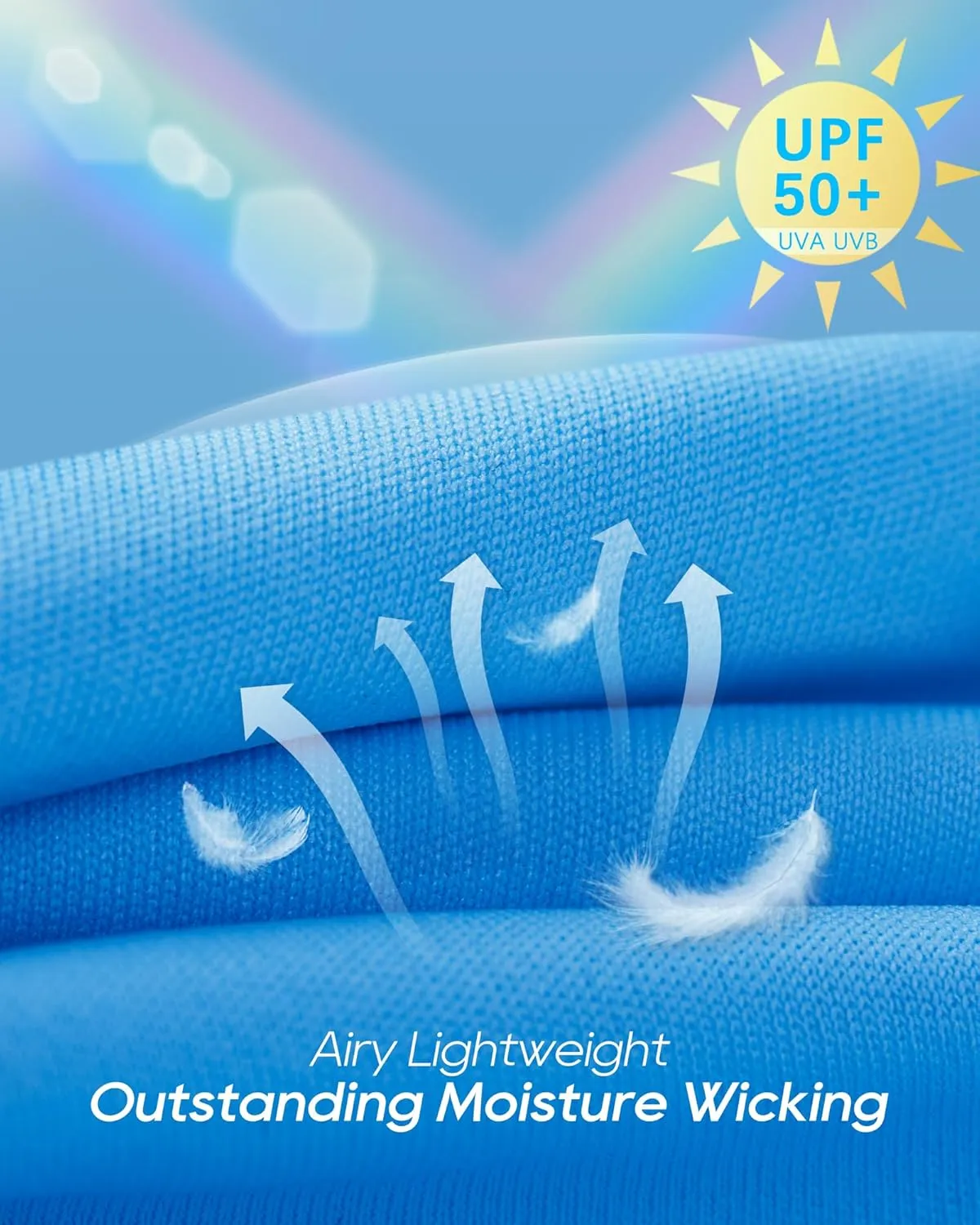 G4Free Womens UPF 50  Sun Shirts Lightweight Quick Dry Long Sleeve Workout Tops Lightweight Running Pullover