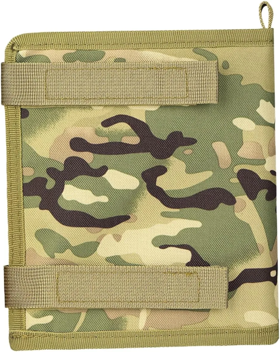 Gadpiparty Outdoor Activities Map Bag Waterproof Camouflage Hiking Map Case Dry Binder