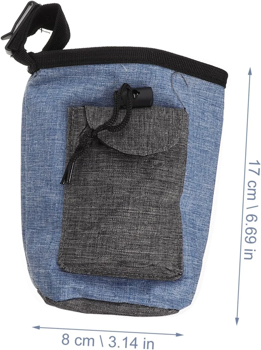 GALPADA Pet Treat Bag Puppy Bag for Dog Bag for Small Dog Walk Bag Dog Travel Bag Treat Pouch for Dog Training Dog Treat Bag Dog Bag Dog Treat Training Pouch Polyester Blue