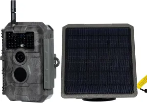 GardePro E6P WiFi Rechargeable Trail Camera and SP300 Solar Panel Bundle